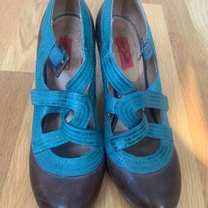 Miz Mooz Brown Mary-Janes